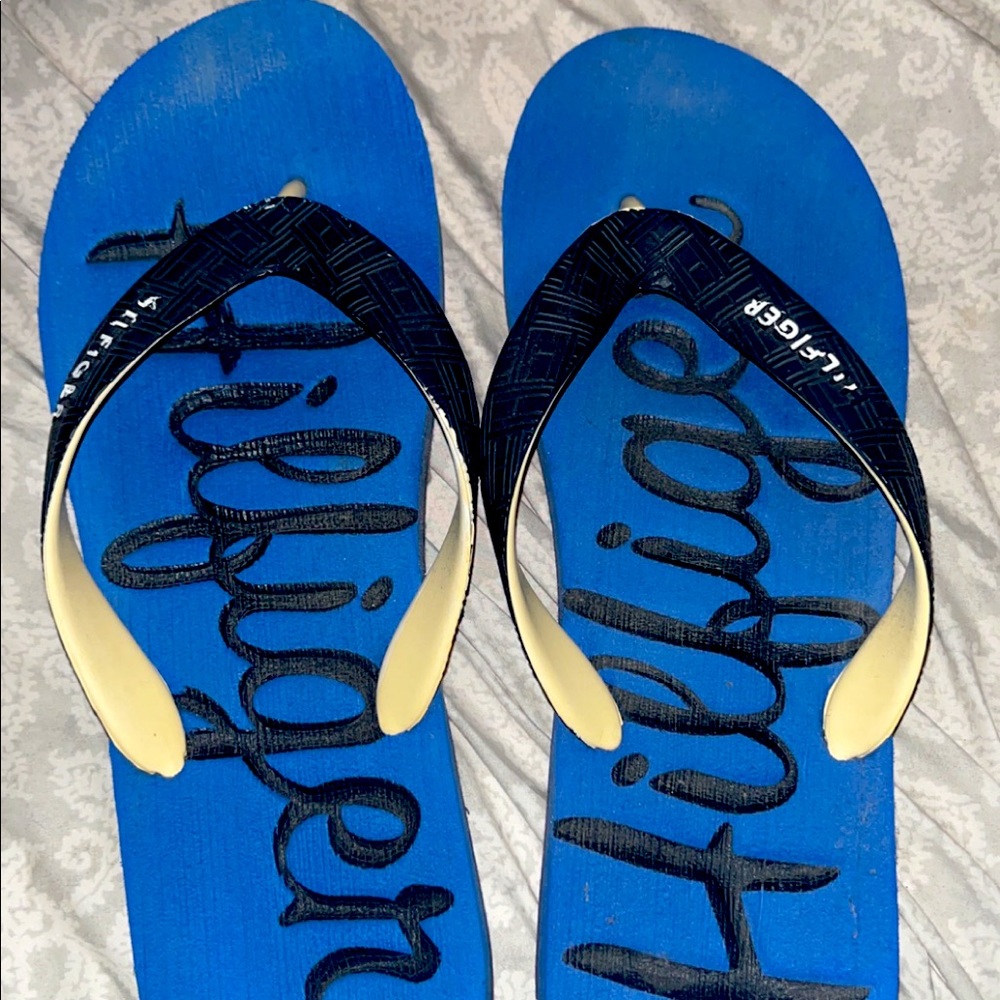 Mens Size 12 Tommy Hilfiger Flip-Flops